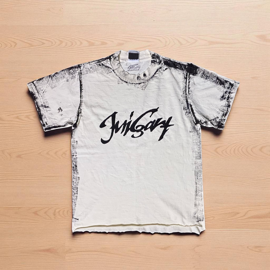 "BLK BRN" White Cream T33